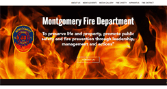Desktop Screenshot of montgomeryfirerescue.com